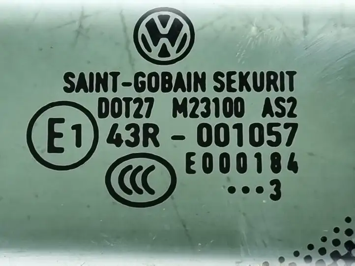 Volkswagen Caddy (2010 - 2015) 43R001057 Треугольное стекло кузова — фото 4