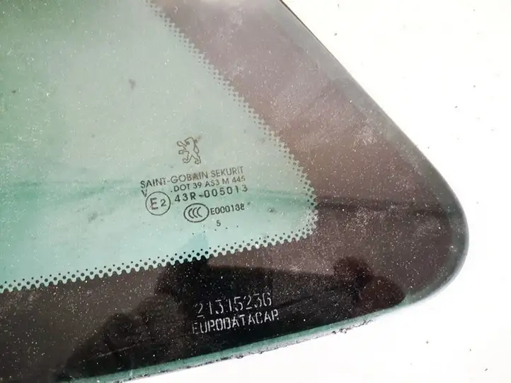 Peugeot 407 (2004 - 2011) Заднее боковое стекло — фото 2