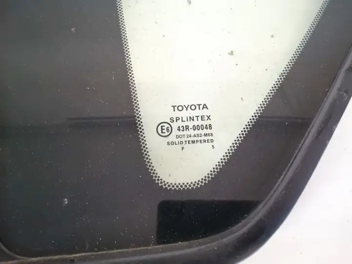 Toyota Corolla Verso AR10 (2004 - 2009) Заднее боковое стекло — фото 2