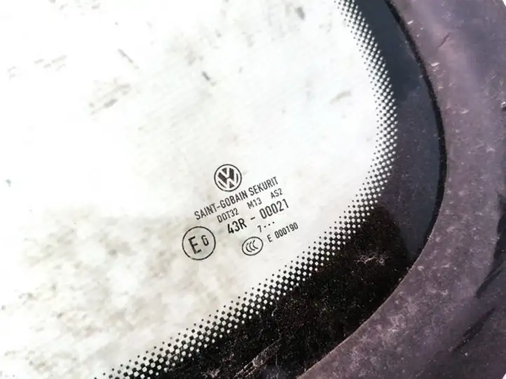 Volkswagen PASSAT B6 (2005 - 2010) Заднее боковое стекло — фото 3