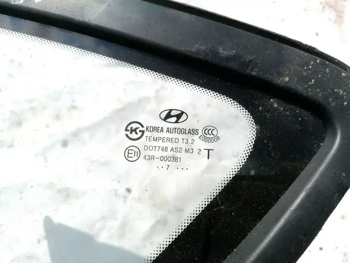 Hyundai i30 (2007 - 2012) Заднее боковое стекло — фото 3