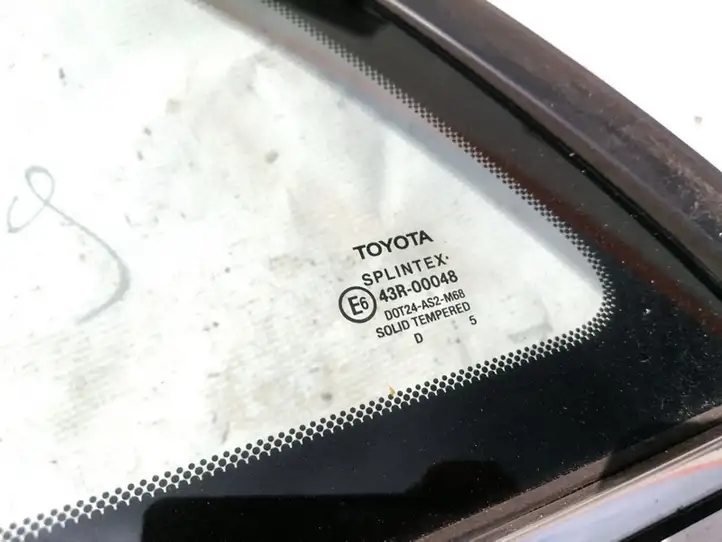 Toyota Avensis T250 (2003 - 2006) Заднее боковое стекло — фото 2