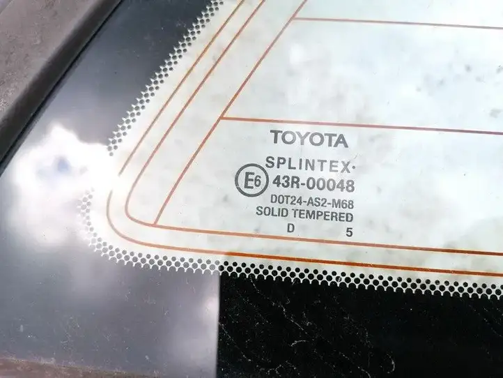 Toyota Avensis T250 (2003 - 2006) Заднее боковое стекло — фото 3