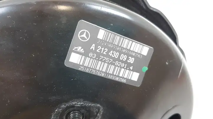 Mercedes-Benz E W212 (2009 - 2016) A2124300930 Вакуумный усилитель тормозов — фото 3