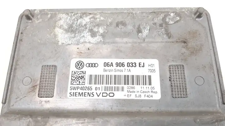 Audi A3/S3 8P (2004 - 2008) 06A906033EJ Блок управления двигателем (ЭБУ) — фото 4