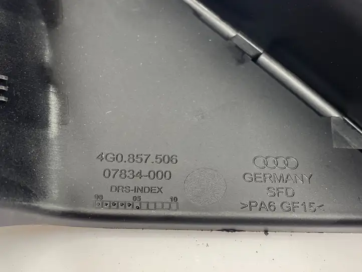 Audi A6 C7 (2011 - 2014) 4G0857506 Накладка стекла передней двери — фото 3