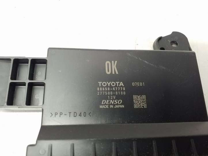 Toyota Prius Prime (2017 - )  8865047770 Модуль блока управления кондиционером
