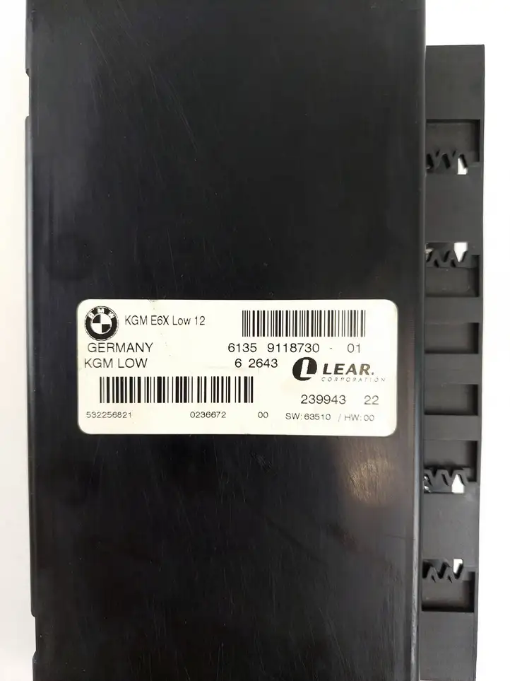 BMW 5 E60 E61 (2004 - 2010) 6135911873001 Модуль комфорта — фото 2