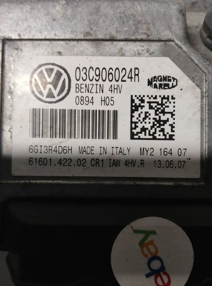 Skoda Roomster (5J) (2006 - 2010) 03C906024R Прочие блоки управления — фото 2
