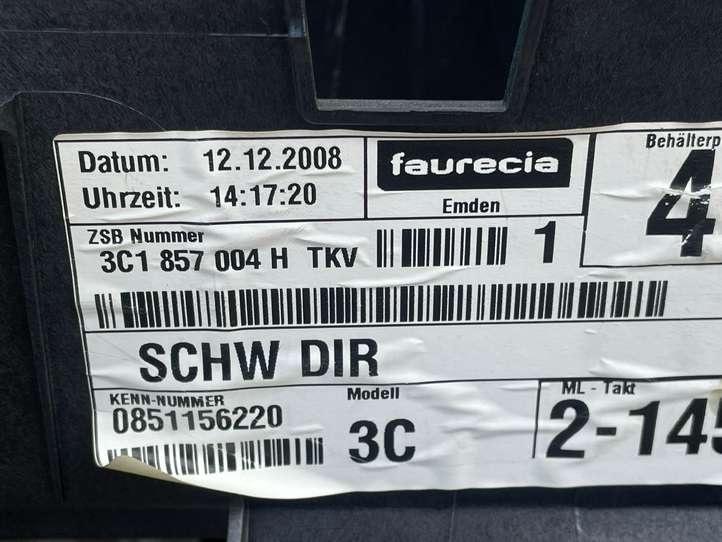 Volkswagen PASSAT B6 (2005 - 2010)  3C1857004H Панель