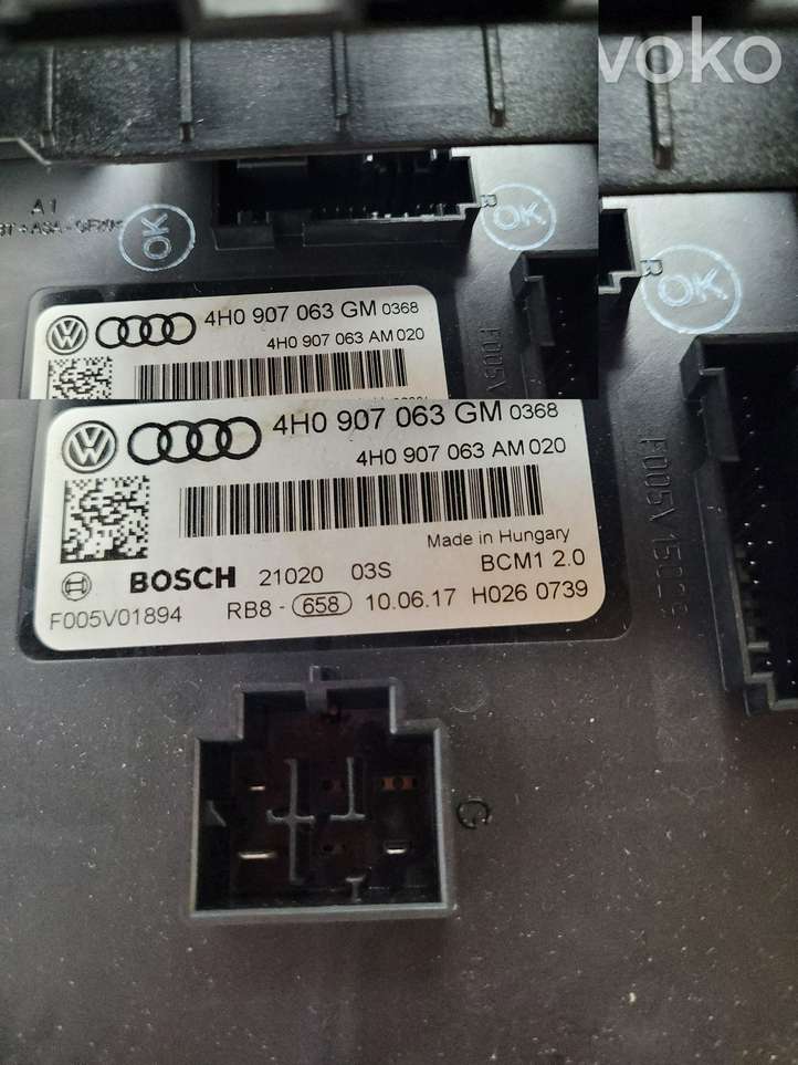 Audi A6 (2014 - 2018)  4H0907063GM Mодуль kомфортa