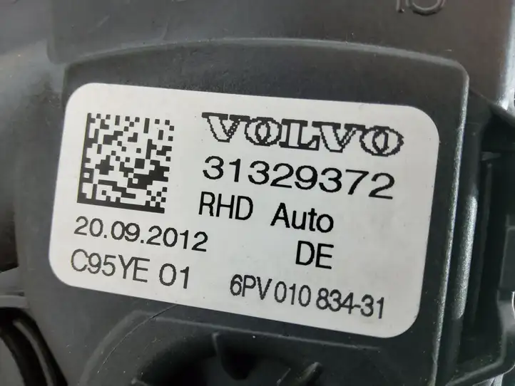 Volvo S60 (2010 - 2013) 31329372 Педаль акселератора — фото 3