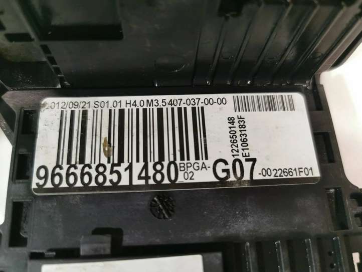 Peugeot 508 (2010 - 2014)  9666851480 Проводка двигателя