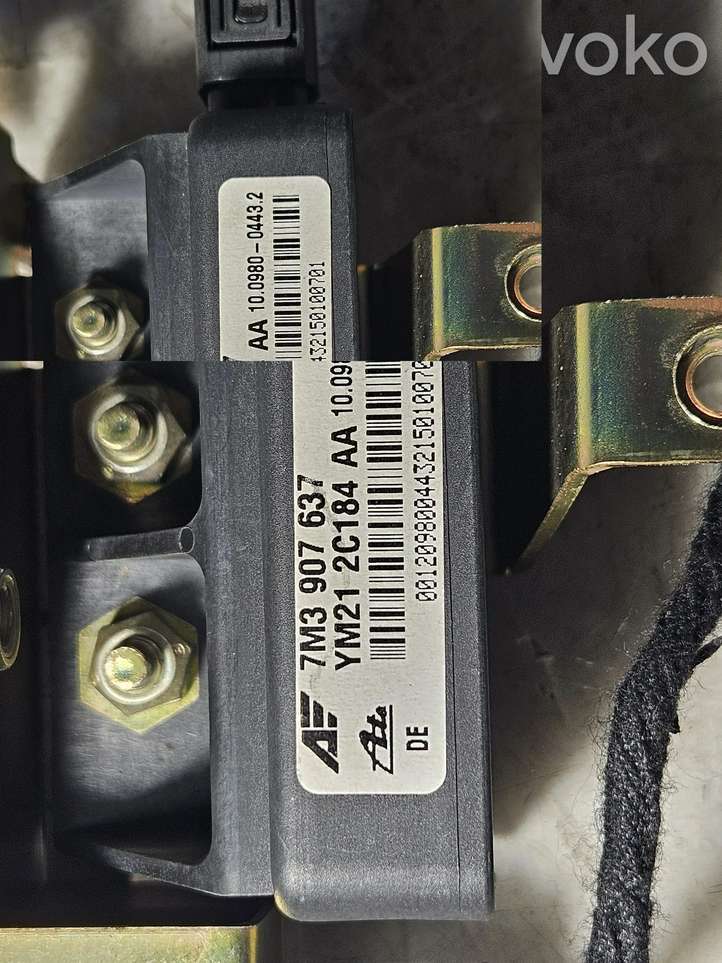 Volkswagen Sharan (2000 - 2003)  7M3907637 Датчик ESP (системы стабильности) (датчик курсовой устойчивости))