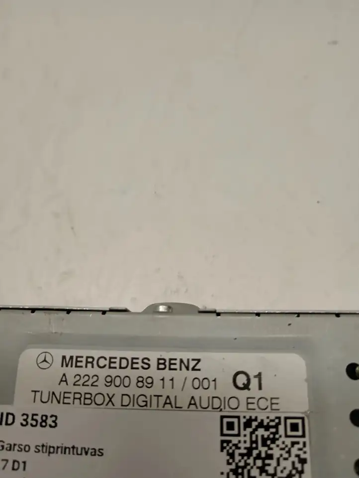 Mercedes-Benz S C217 (2015 - 2020) A2229008911 Усилитель звука — фото 2