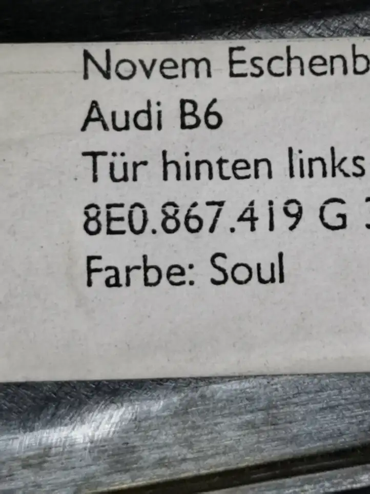 Audi A4 S4 B7 8E 8H (2004 - 2009) 8E0867419G Прочие детали салона — фото 2