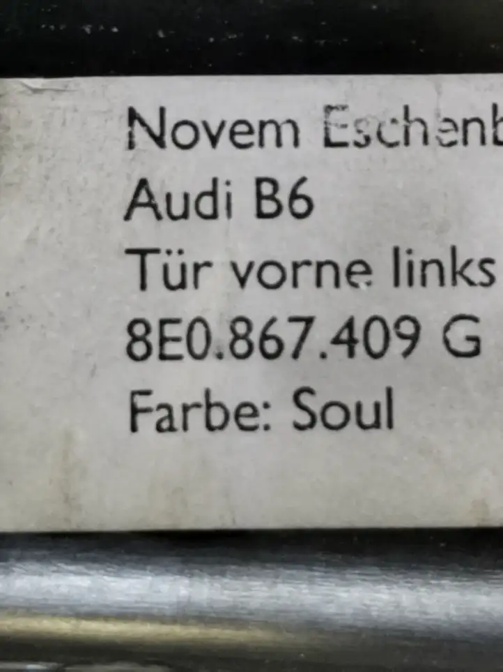 Audi A4 S4 B7 8E 8H (2004 - 2009) 8E0867409G Прочие детали салона — фото 2