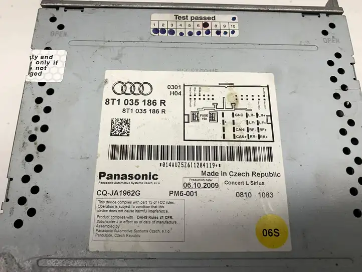 Audi Q5 SQ5 (2012 - 2017) 8T1035186R Магнитола / мультимедийная система — фото 6