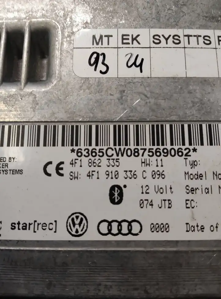 Audi A6 Allroad C6 (2006 - 2008) 4F1862335 Bluetooth модуль — фото 2