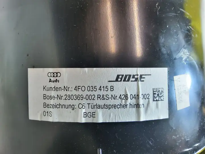 Audi Q7 4L (2005 - 2009) 4F0035415B Динамики задних дверей — фото 3