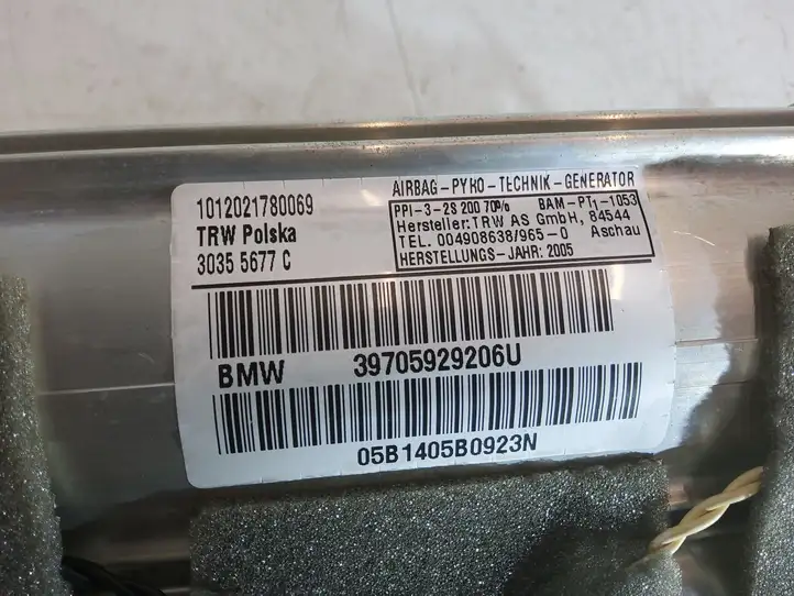 BMW 3 E90 E91 (2005 - 2012) 30355677C Подушка безопасности пассажира — фото 3