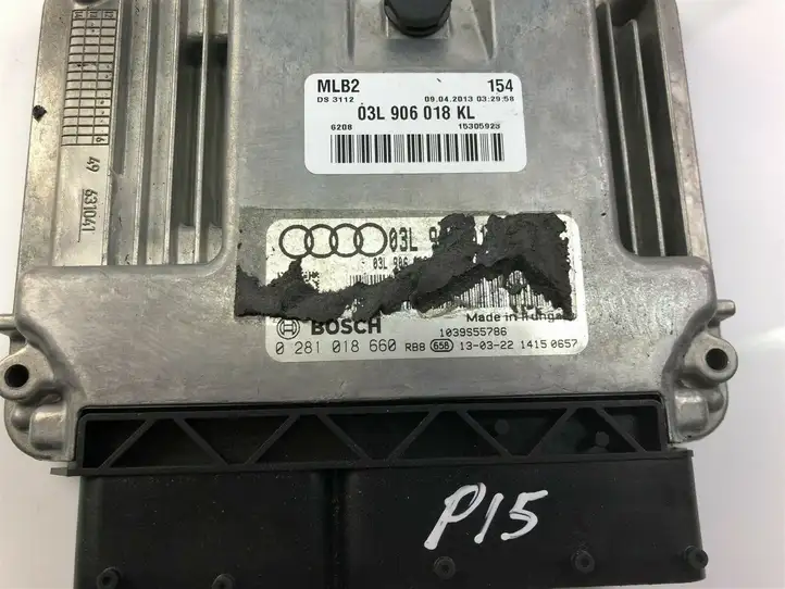 Audi A6 S6 C6 4F (2008 - 2011) 03L906018KL Прочие блоки управления — фото 3