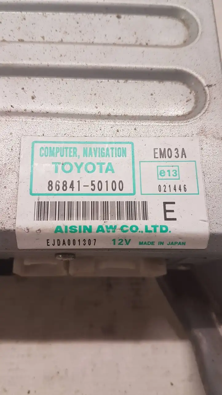 Toyota Prius (XW30) (2009 - 2015) EJDA001307 Навигационный привод CD/DVD — фото 3