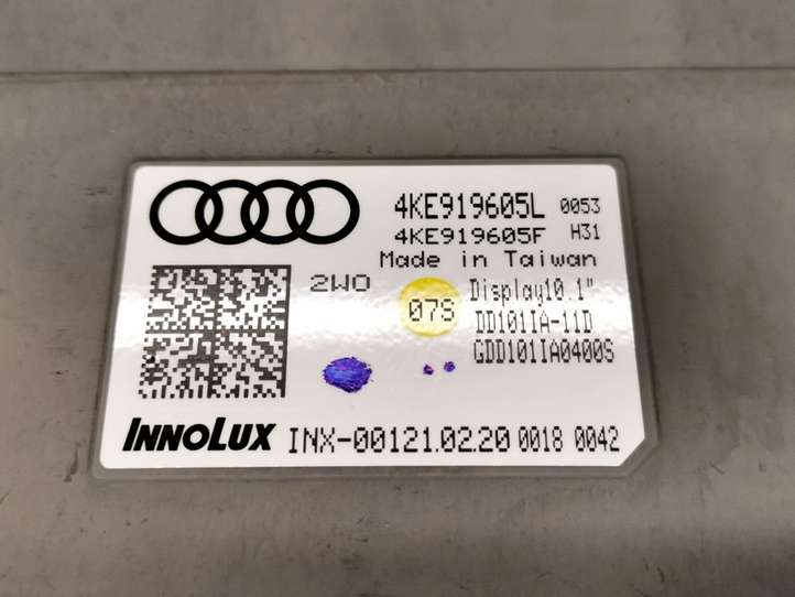 Audi e-tron (2018 - )  4KE919605L Экран/ дисплей / маленький экран