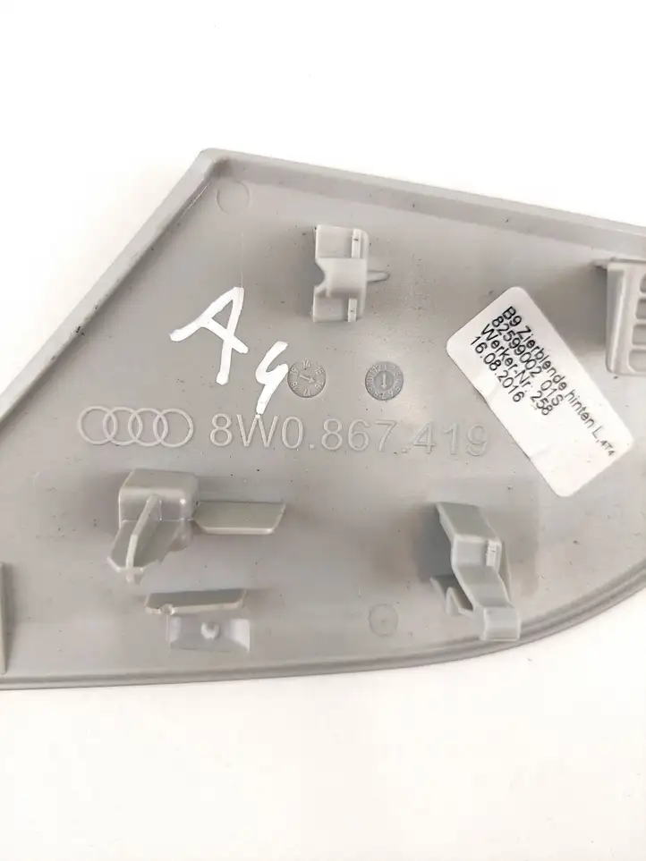 Audi A4 S4 B9 (2015 - 2019) 8W0867419 Обшивка задней двери — фото 2