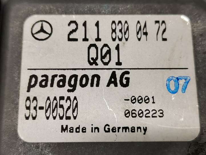 Mercedes-Benz E W211 (2002 - 2009)  A2118300472 Датчик давления выхлопного газа