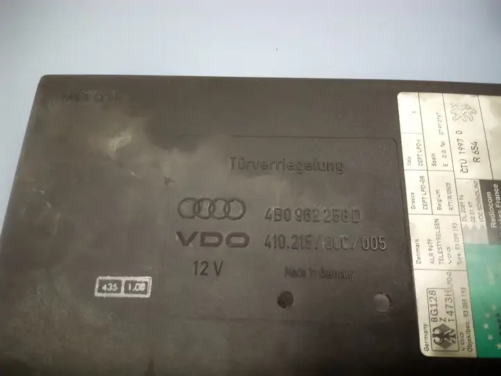 Audi A6 S6 C5 4B (2001 - 2004) 4B0962258D Модуль комфорта — фото 2