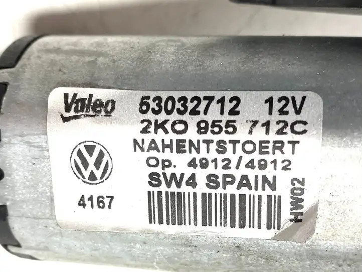 Volkswagen Caddy (2004 - 2010) 2K0955712C Двигатель стеклоочистителя заднего стекла — фото 6