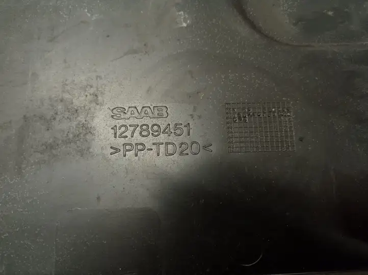 Saab 9-3 Ver2 (2003 - 2007) 12789451 Крышка ящика аккумулятора — фото 3