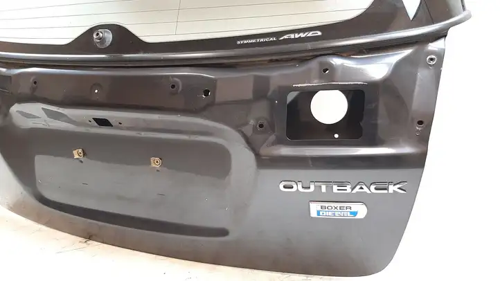 Subaru Outback (2007 - 2009) Крышка багажника — фото 6