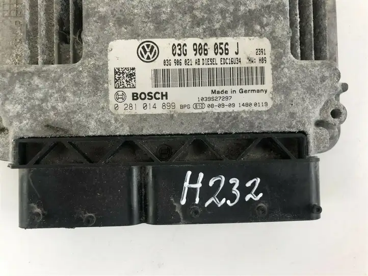 Volkswagen Golf V (2003 - 2009) 0281014899 Прочие блоки управления — фото 3
