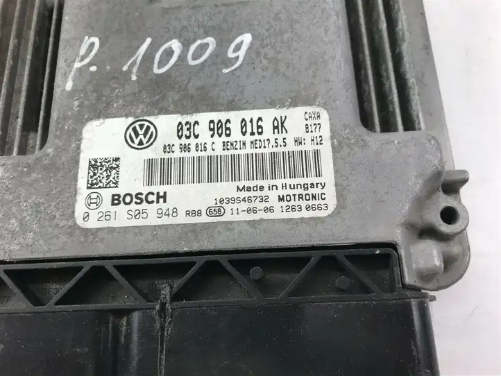 Skoda Octavia Mk2 (1Z) (2004 - 2013) 03C906016AK Прочие блоки управления — фото 2