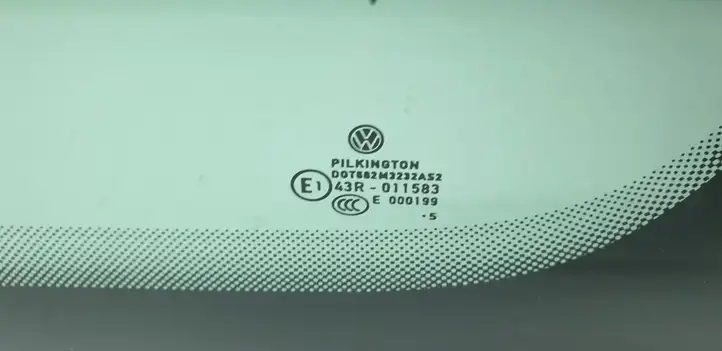 Volkswagen Caddy (2010 - 2015) 43R011583 Заднее боковое стекло — фото 3