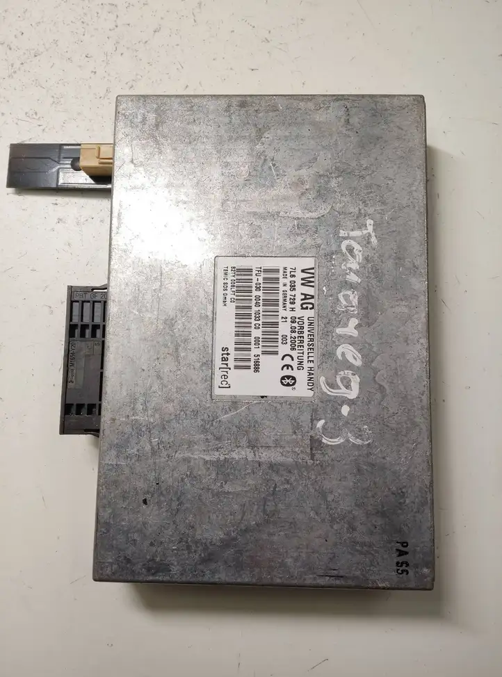 Volkswagen Touareg I (2002 - 2010) 7L6035729H Bluetooth модуль — фото 3