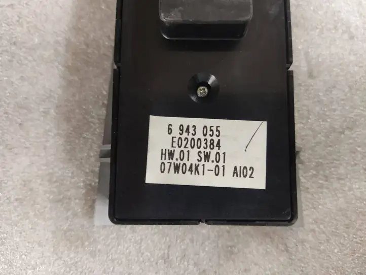 BMW 7 E65 E66 (2001 - 2008) 6943055 Кнопка стеклоподъемников — фото 2