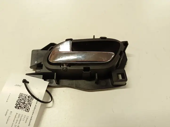 Citroen C6 (2005 - 2012) 98526178VD Внутренняя ручка задней двери — фото 1