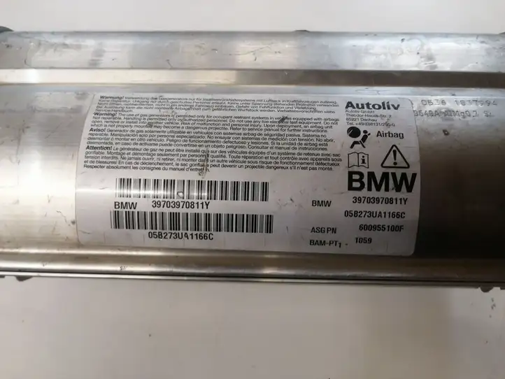 BMW 5 E60 E61 (2004 - 2010) 39703970811Y Подушка безопасности пассажира — фото 3