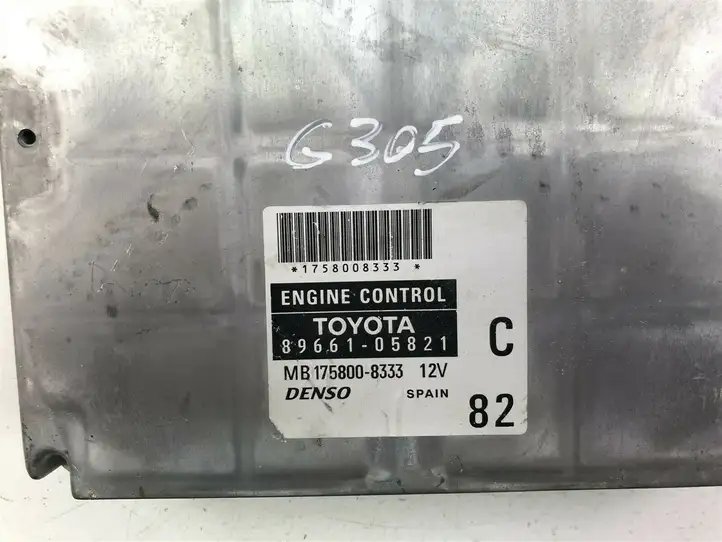 Toyota Avensis T250 (2006 - 2009) 8966105821 Прочие блоки управления — фото 3