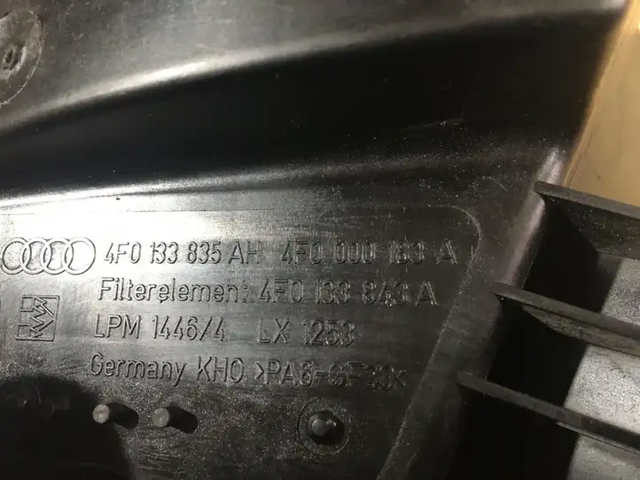 Audi A6 S6 C6 4F (2008 - 2011) 4F0133835AH Корпус воздушного фильтра — фото 6