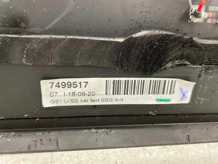 BMW 3 G20 G21 (2019 - ) 7499517 Заднее боковое стекло — фото 3