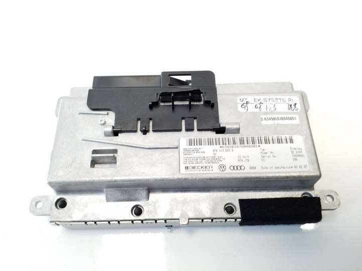Audi A6 (2004 - 2008)  4F0919603B Экран/ дисплей / маленький экран