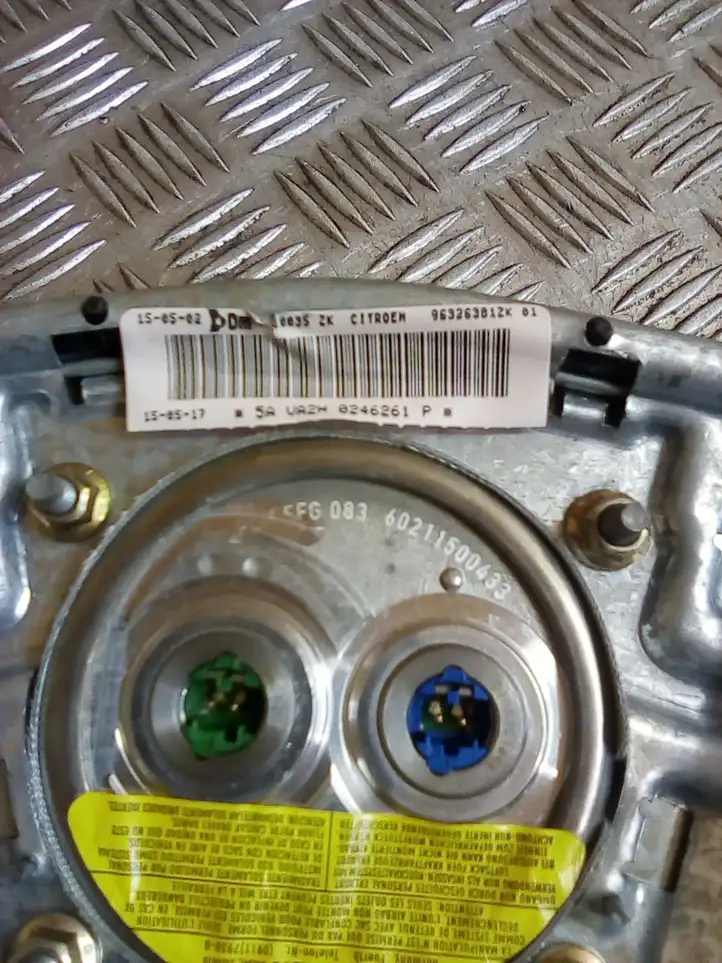 Citroen C5 (2001 - 2004) 96326381ZK Подушка безопасности руля — фото 2