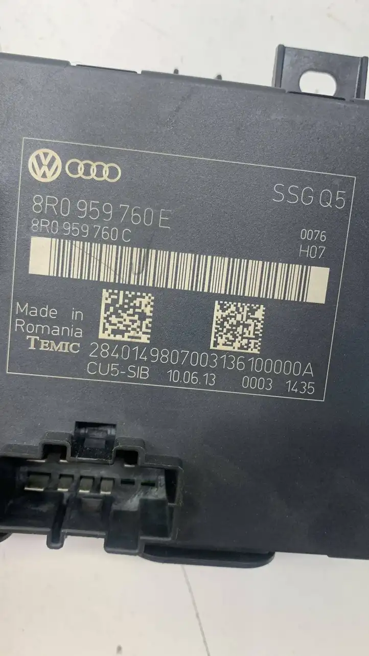Audi Q5 SQ5 (2012 - 2017) 8R0959760E Блок управления сиденьем — фото 3