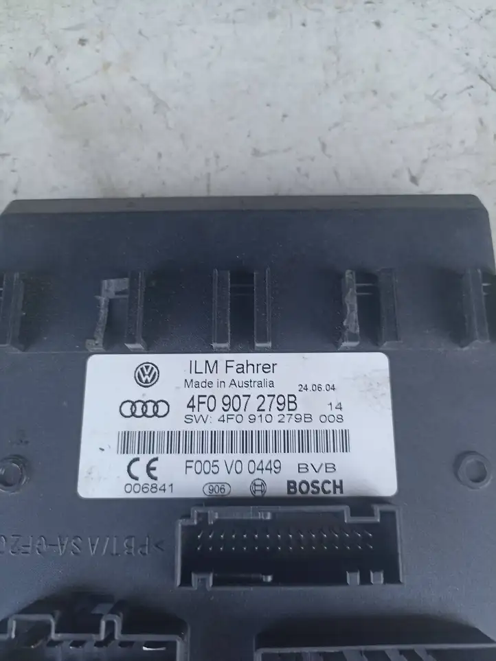 Audi A6 S6 C6 4F (2004 - 2008) 4F0907279B Модуль комфорта — фото 3