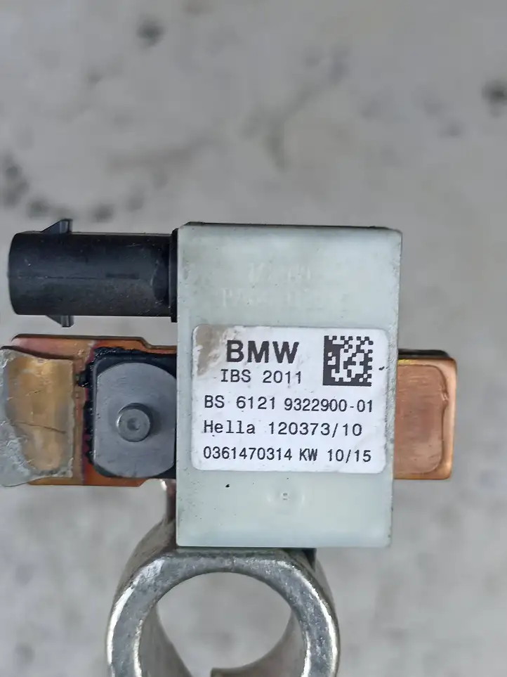 BMW 1 F20 F21 (2011 - 2019) 9322900 Минусовой провод аккумулятора — фото 3