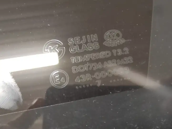 Opel Antara (2006 - 2011) 96660069 Заднее боковое стекло — фото 2